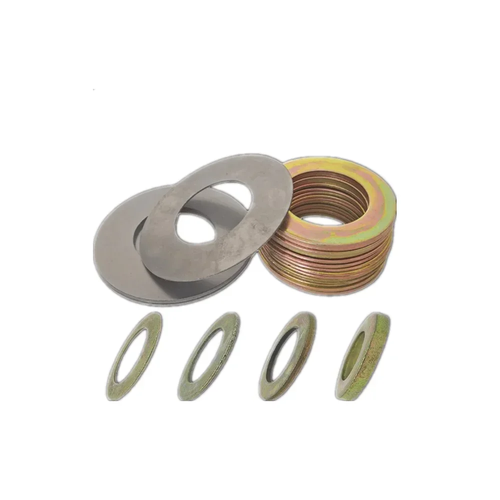 10pcs Excavator Bucket Gasket Excavator Bucket Shaft Gasket Metal Wear-resistant Iron Gasket Round Thickened Gap Steel Sheet Bucket Pin Thin Washer Qual