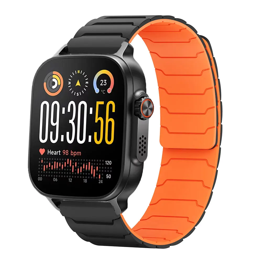 Sports Silicone Strap - 22mm Watch Band Replacement Accessory