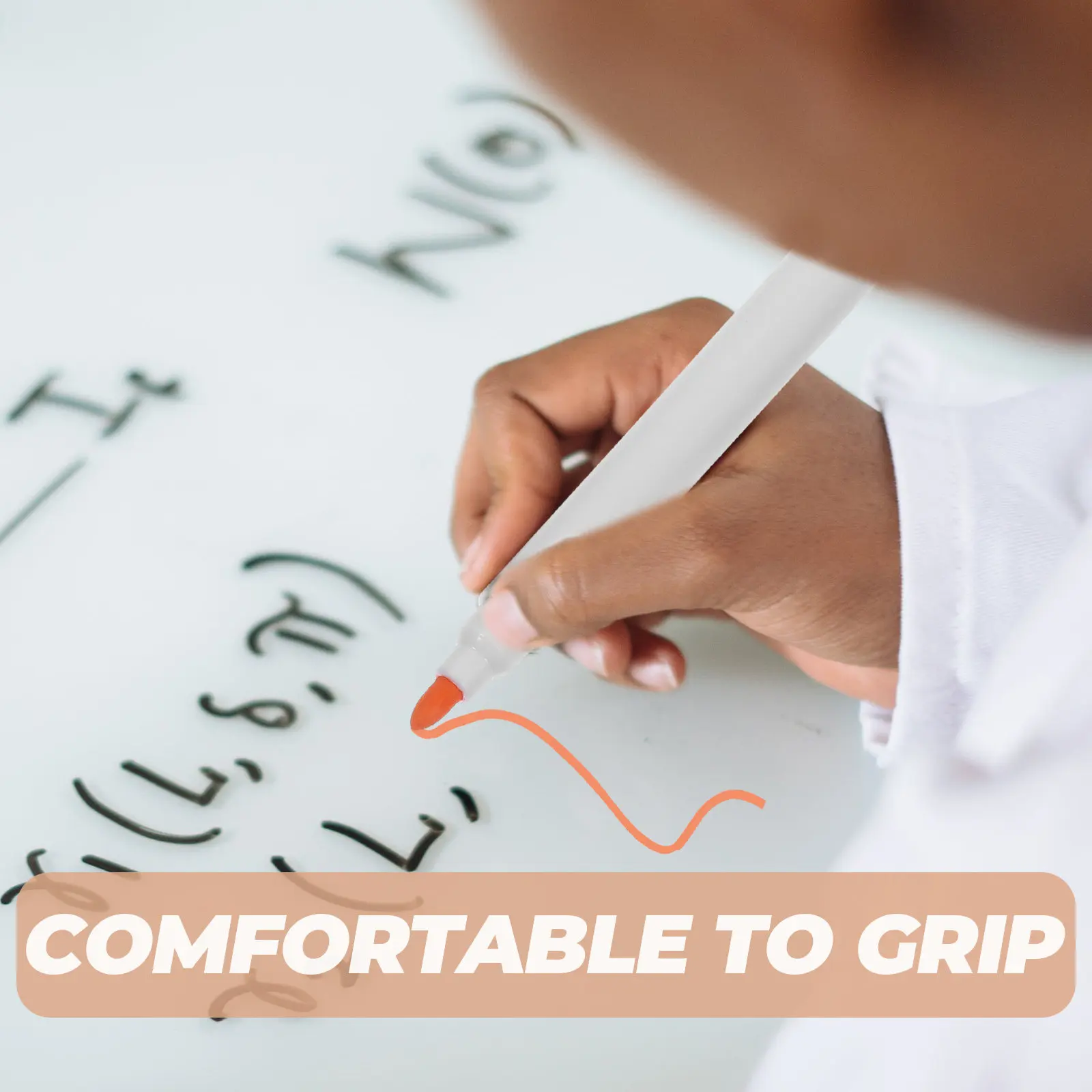 7Pcs 화이트보드 마커 드라이 지우개 펜 편안한 그립감 오래 지속되는 필기 내구성 눈에 좋은 잉크 교실 사무실 학습 노트용