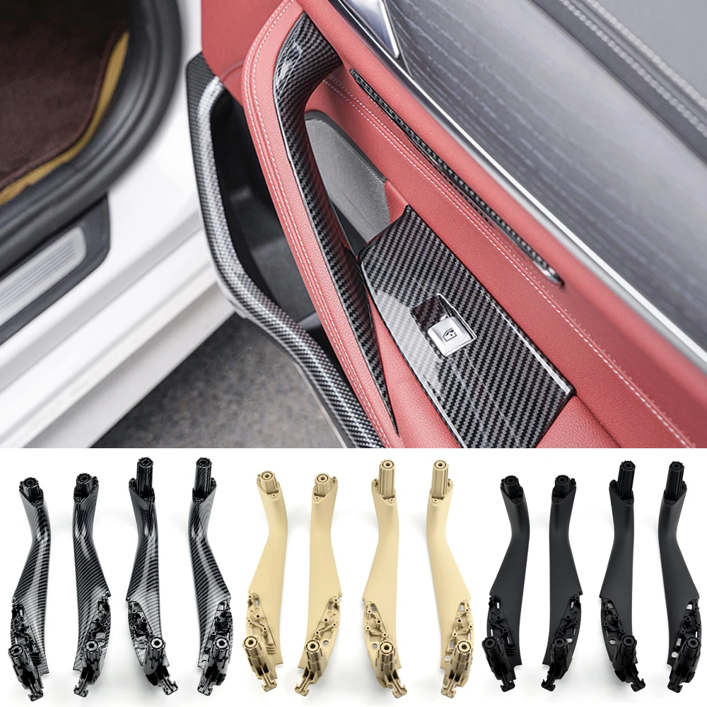 

Interior Car Left Right Door Handle Inside Panel Trim Replacement For BMW 5 Series G30 G31 G38 F90