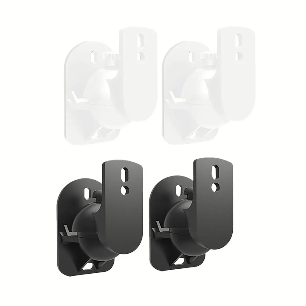 

1 Pair Wall Mount Bracket Adjustable Satellite Speaker Ceiling Mount Clamp Universal Wall Mount Bracket Audio Equipment Parts