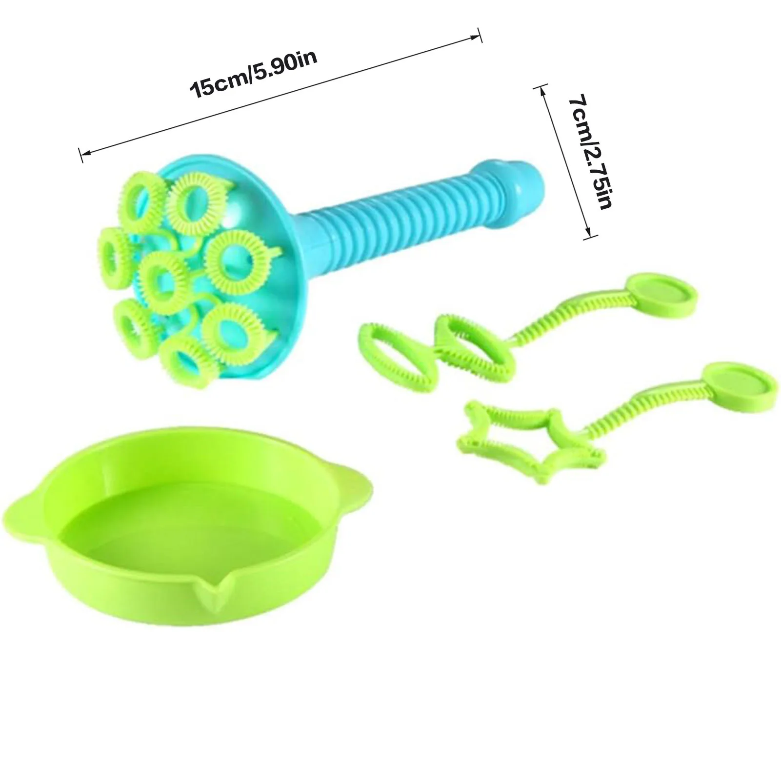 Manual Blow Bubber Toy Interesting Instant Foaming Bubble Stick Toy for Parent-Child Indoor Outdoor Play 5