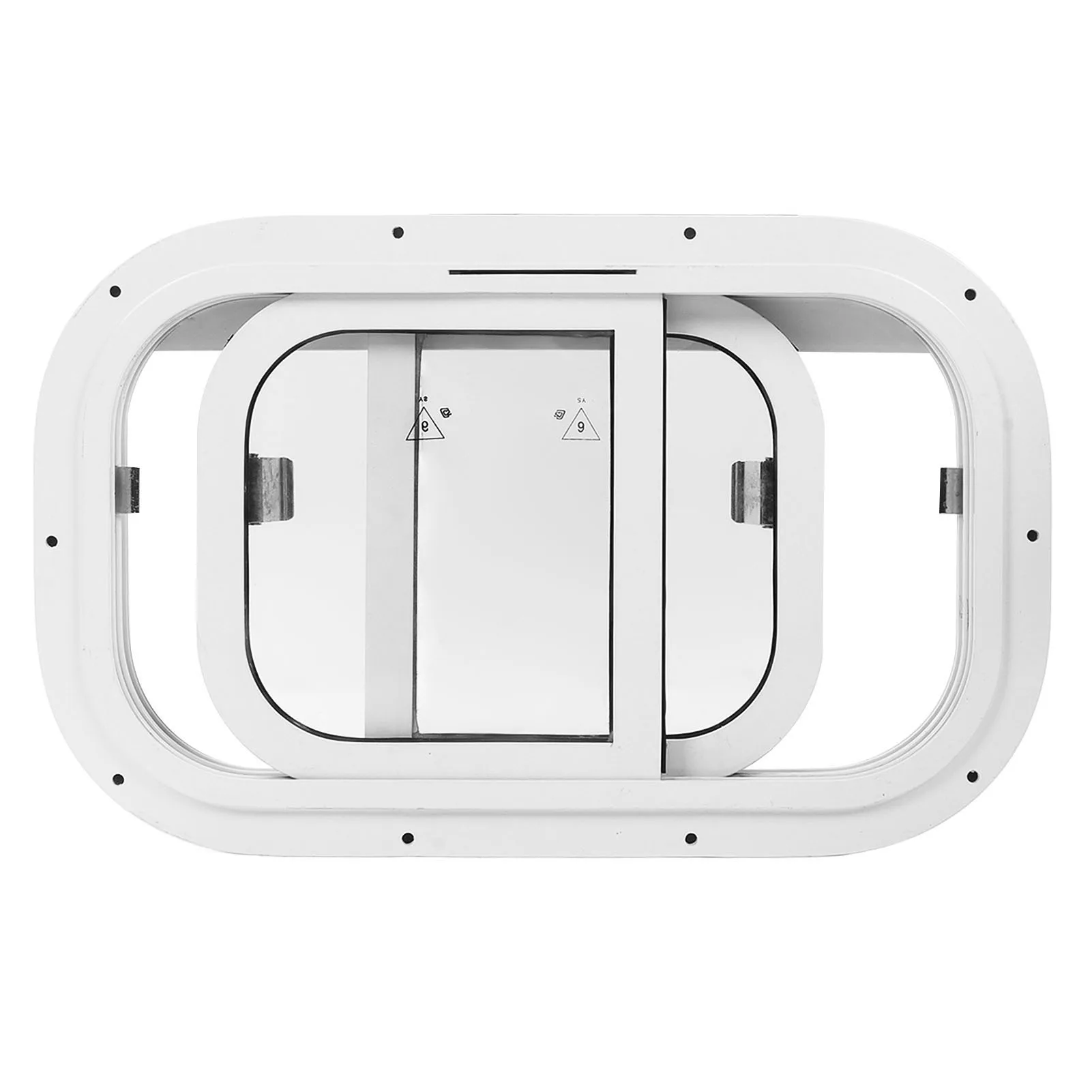 MarineWindow500x300mmRoundedSlideWindowBidirectionalMovingGood