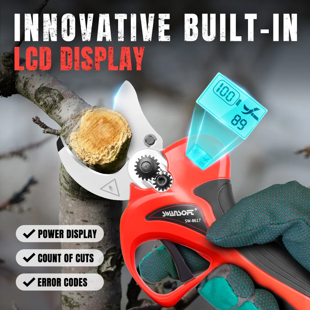 Tijeras De Podar A Bateria 40 Mm Tijera Poda Electrica Tijera De Podar Electrica Bateria Tigeras De Podar De Bateria