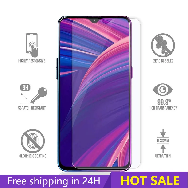 

Tempered Glass Film 9H Protective Glass for OPPO K3 K1 Hard Screen Protector for OPPO F11 F9 Pro F5 Lite F1 F3 F7 Plus F1s