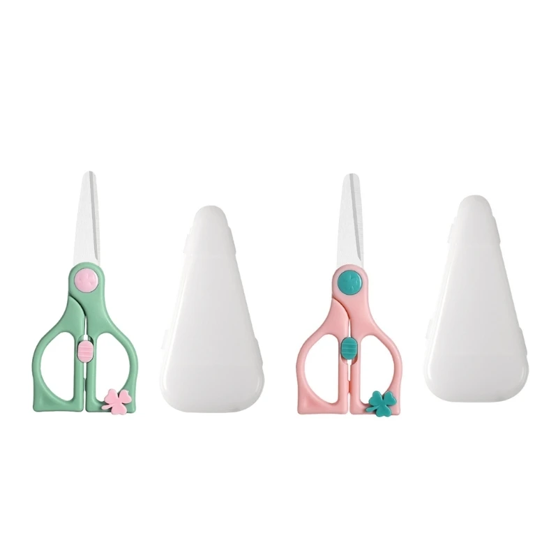 

Ceramic Baby Scissor with Protective Cover for Baby Toddler Healthy and Delicious Meals Must-Have Feeding Tools TOP ones