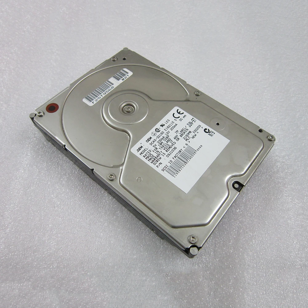 

For IBM Server Hard Disk DCAS-32160 DORS-32160 2G/2.1GB SCSI 5400 68PIN