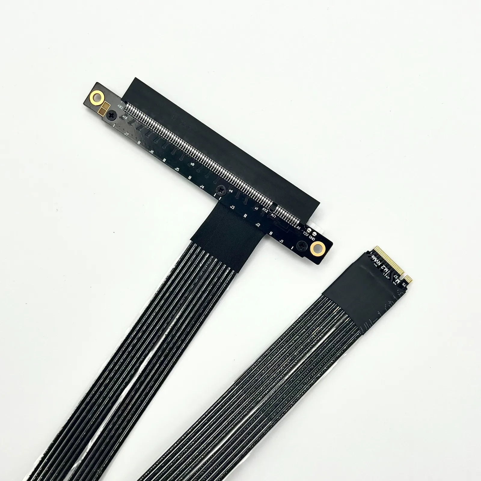 Für NVME M.2 zu PCIe 5,0 x16 Riser Kabel M.2 Gen5 X16 Adapter für STX Motherboard Grafikkarte Kabel – Detail 8