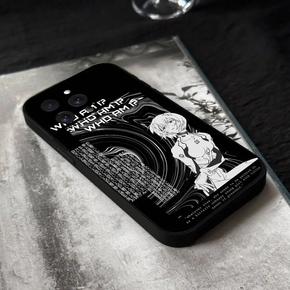 Anime Girl Phone Case - Ayanami Rei Silicone Soft Cover