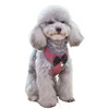 Plaid Dog Harness and Leash Set Pet Cat Vest Harness With Bowknot Mesh Padded For Small Puppy Dogs Chihuahua Yorkies Pug 10A 4