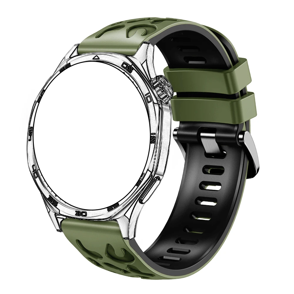 Silicone Sport Wristband – 22mm Smartwatch Strap