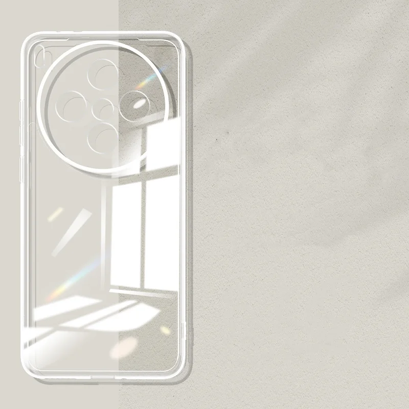 Ultra Thin Transparent TPU Soft Back Cover - Clear Bumper Case