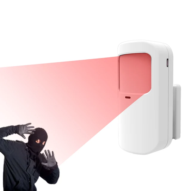 433Mhz Smart PIR Motion Sensor Detector  Alarm Detector for Smart Home Security Alarm System Infared Wireless PIR Sensor 3