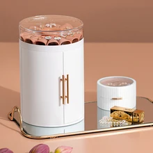  New Upgrade 5 Layers Jewelry Box Organizer Earrings Rings Necklace Storage Case Women Best Gift 