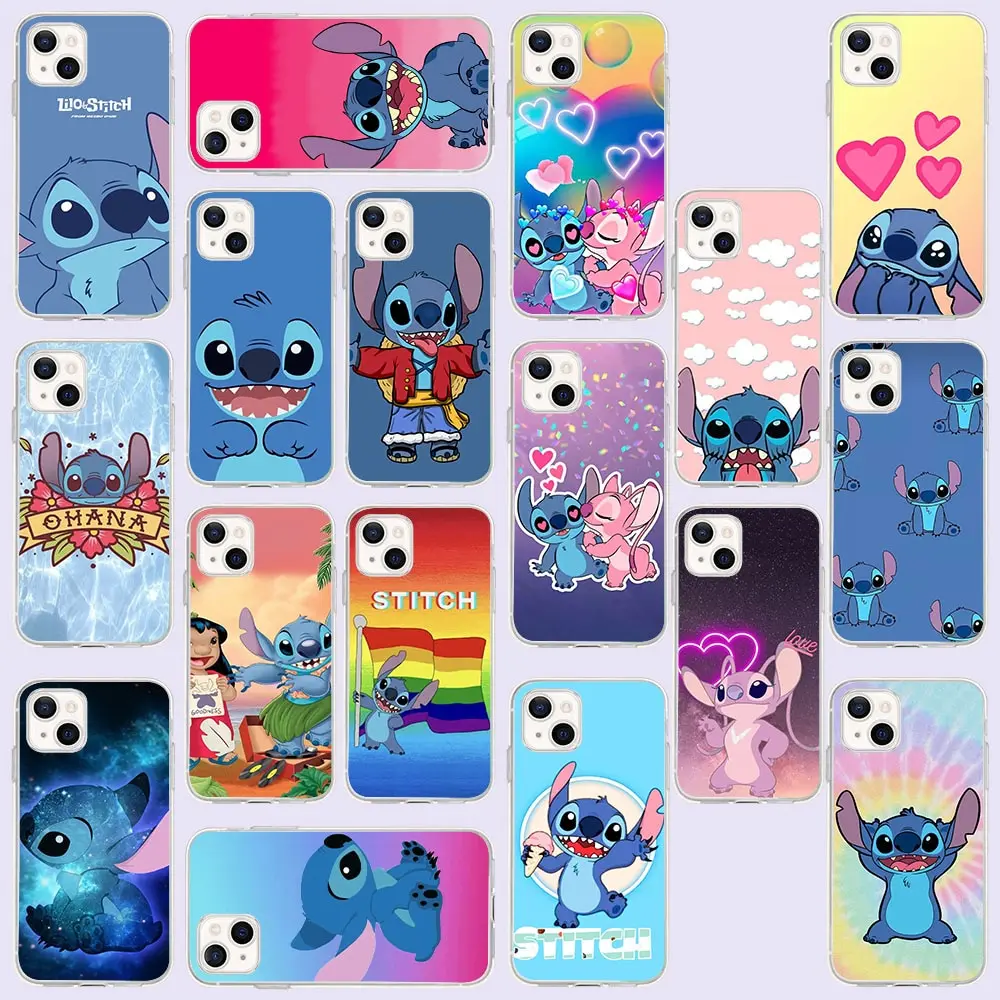 Kp-43 Love Stitch Custodia Morbida In Silicone Per Lg G8 G8X K92 K11 K10 K22 K40 K12 X4 K40S K41S K50S K51S V60 Thinq 5 Plus