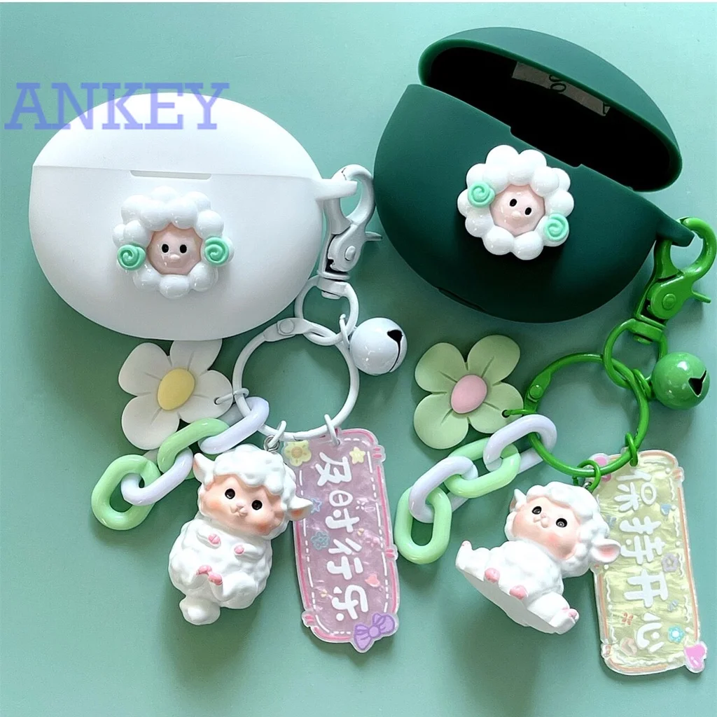 Per Redmi Buds 4 Active Case Sheep Buds4Active Buds4 4 Active Protective Cute Cartoon Cover Bluetooth Auricolare Shell Headphone