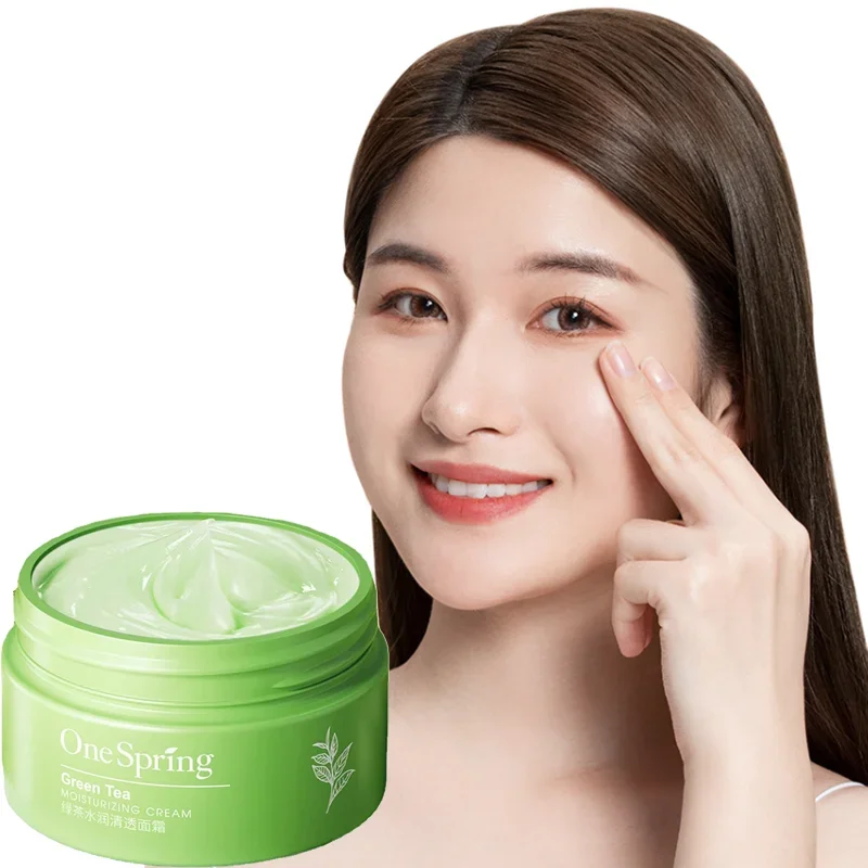 green tea moisturizing refreshing face cream moisturizing nourishing tender skin facial care face cream free shipping Skin care 2 inch 504pcs pink fragile sticker love me tender shipping label for envelope gift jewelry bag care warning shipping stickers