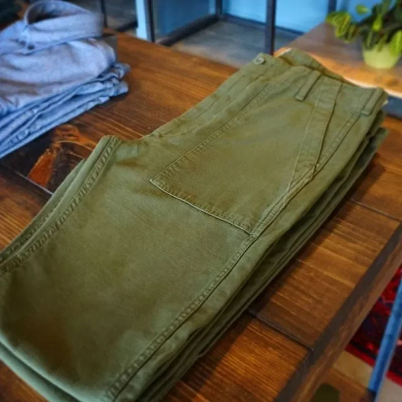 TL-0002 Us Military Style Cargo Mens 8 Oz Cotton Vintage OG107 Slim Fitting Casual Pants 3