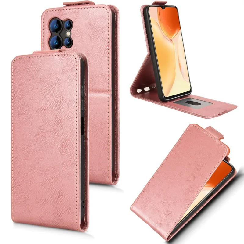 Premium Vertical Flip Leather Case with Card Slot and Anti-Drop Protection