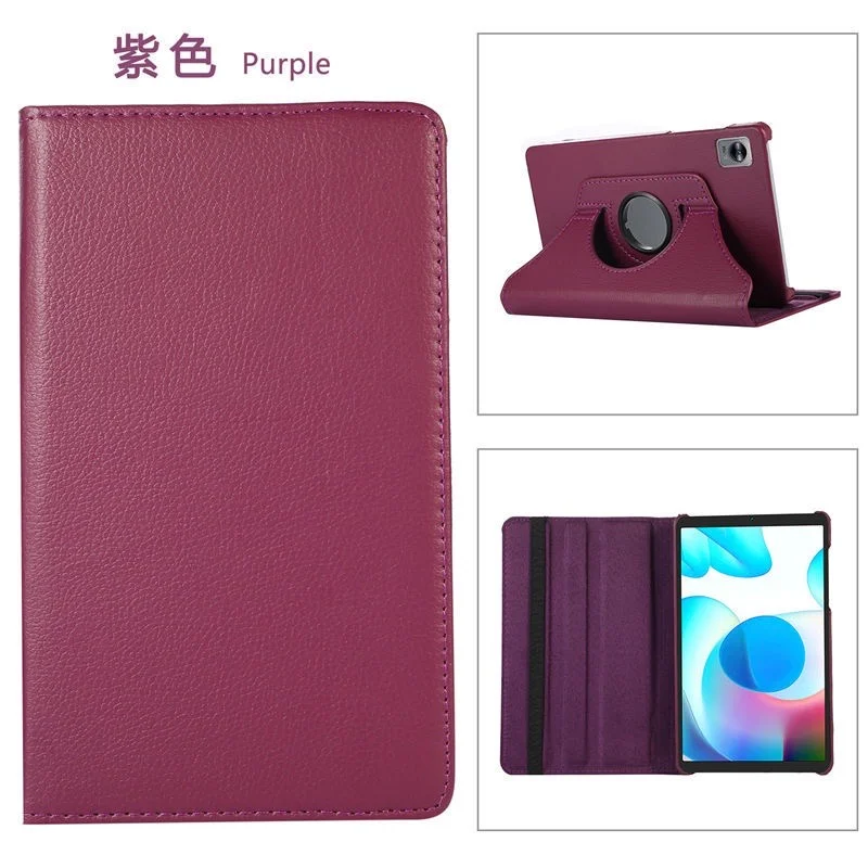 360° Rotating Leather Flip Cover