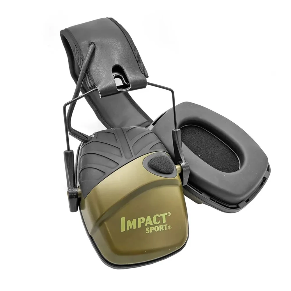 Howard Leight R-01526 by Hipwell Impact SportsTVケースとイヤーパッド付きの電子撮影イヤーマフ