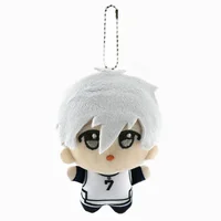 12cm New Blue Lock Plush Pendant KeyChain Isagi Yoichi Nagi Seishiro Mikage Reo Rin Itoshi Itoshi Sae Action Doll Toy Bag Gift 2
