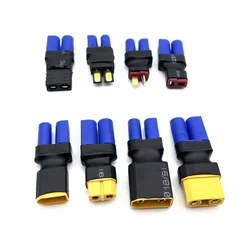 EC5 Male Female to XT90 XT60 TRX T Plug Male Female No Wire Connector Plug Adapter for RC FPV Vehicle Lipo Battery Esc