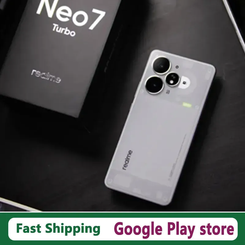 【12H発送】realme Neo7 Turbo 透明黒 12/256 Realme Neo 7 Turbo Brings Futuristic Transparent Design