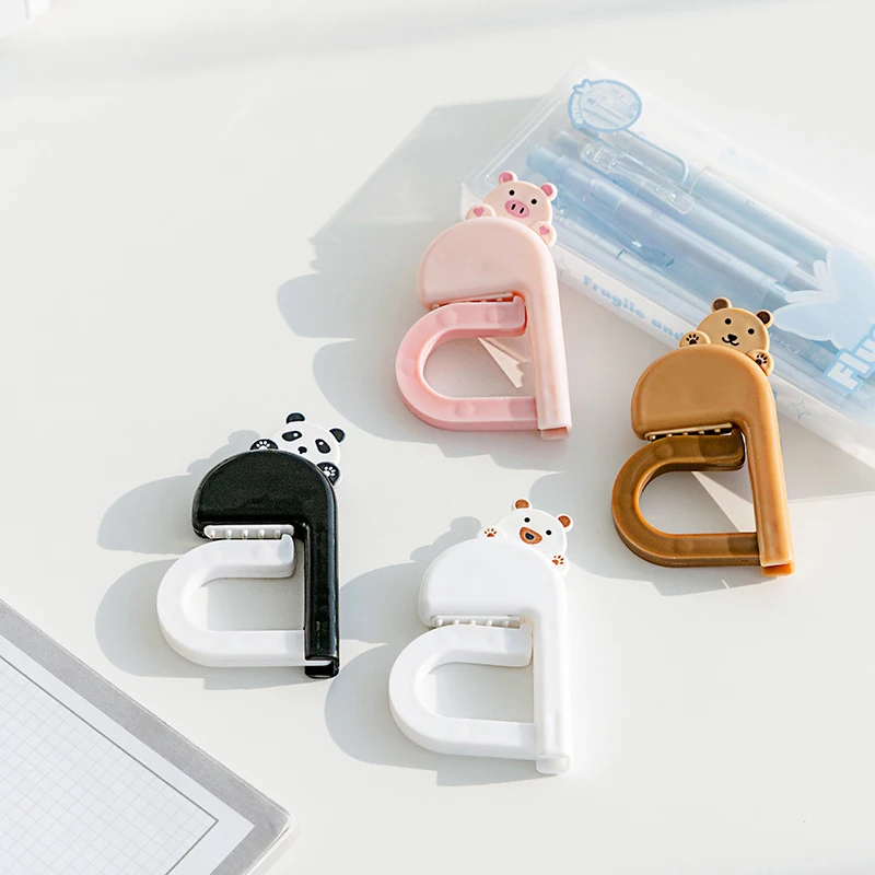 Travel Portable Plastic Bag Cute Animal Hook For Hanging Decorative Table Purse Bag Hooks Wall Hanger Holder Handbag Hanger 4