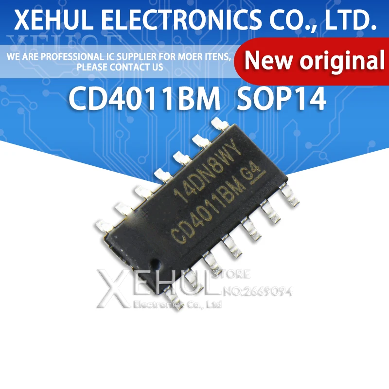 

10/20/50/100PCS CD4011BM CD4011 HEF4011BT HEF4011 SOP-14