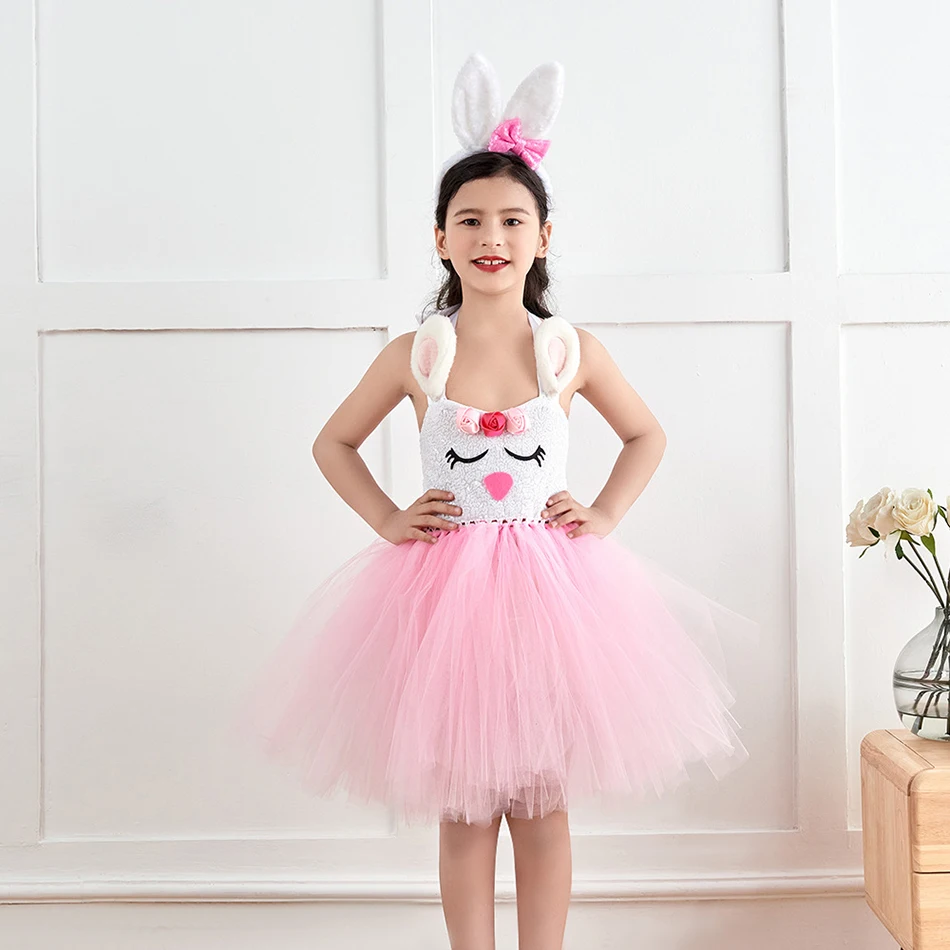 Robe Tutu bébé moelleux, tenue de fête pour filles – Grandado