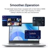 BYONE 14.1 Inch Laptop Intel N4000 8GB RAM 256GB 512GB SSD Windows 11 Notebook 1366*768 HD LCD Wifi HDMI USB laptop PC 4