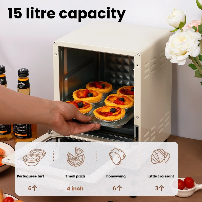 220V Mini 12L Electric Food Oven Household Multifunctional Bread