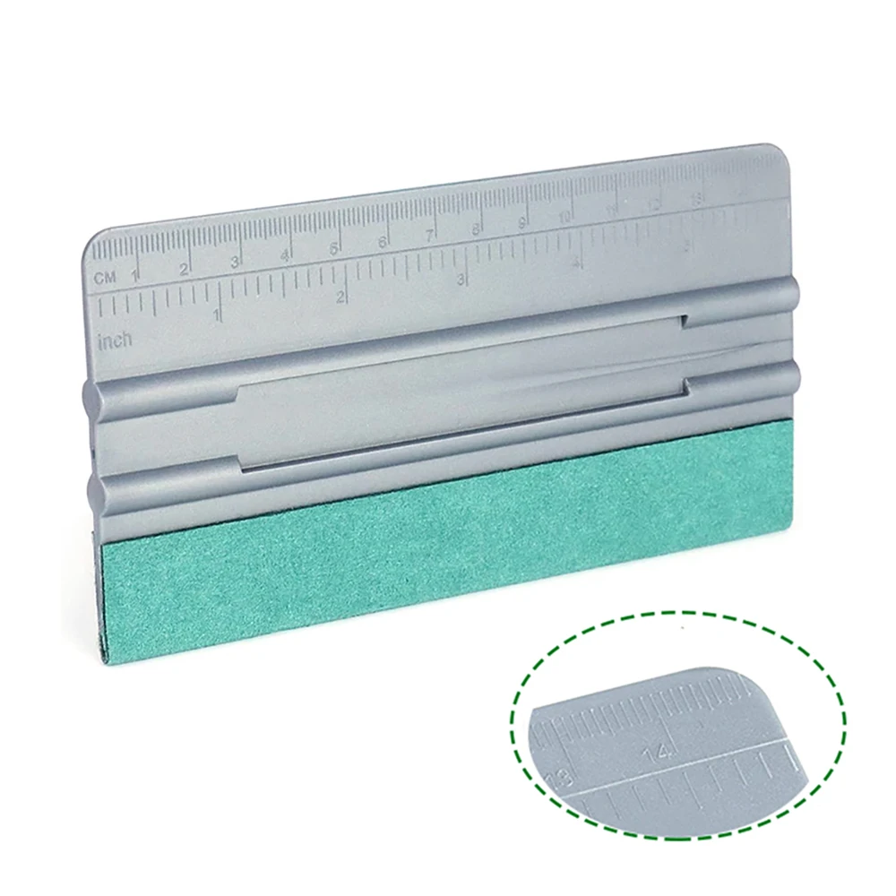 15cm-Car-Vinyl-Wrap-Squeegee-with-Ruler-Suede-Felt-Window-Tinting-Tool ...