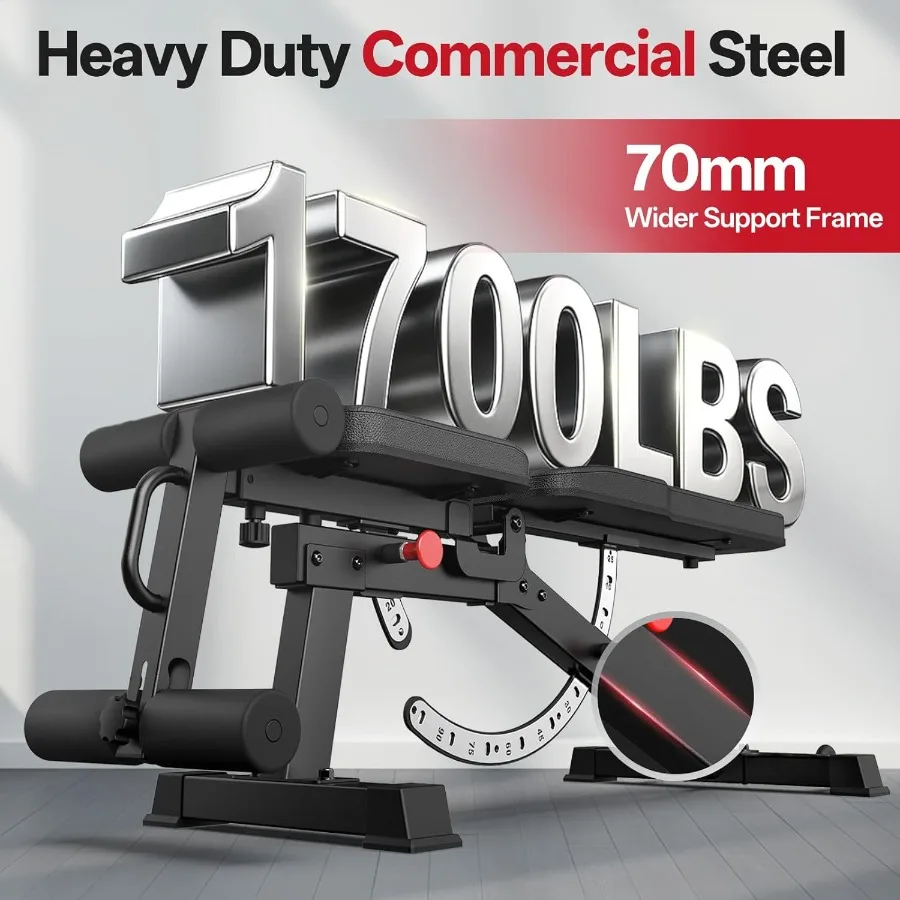 MD65 Adjustable Weight Bench 2