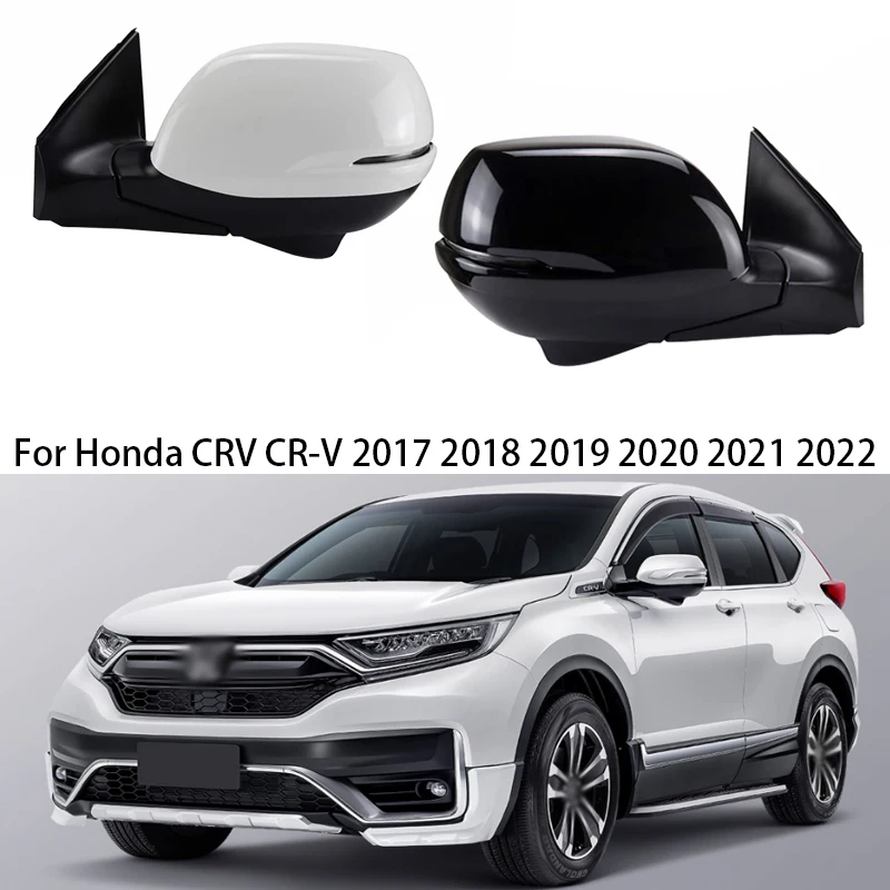 

Car Side Rearview Mirror Assembly For Honda CRV CR-V 2017-2022 Auto Electric Folding Camera Heating Turn Signal Mirror Assy