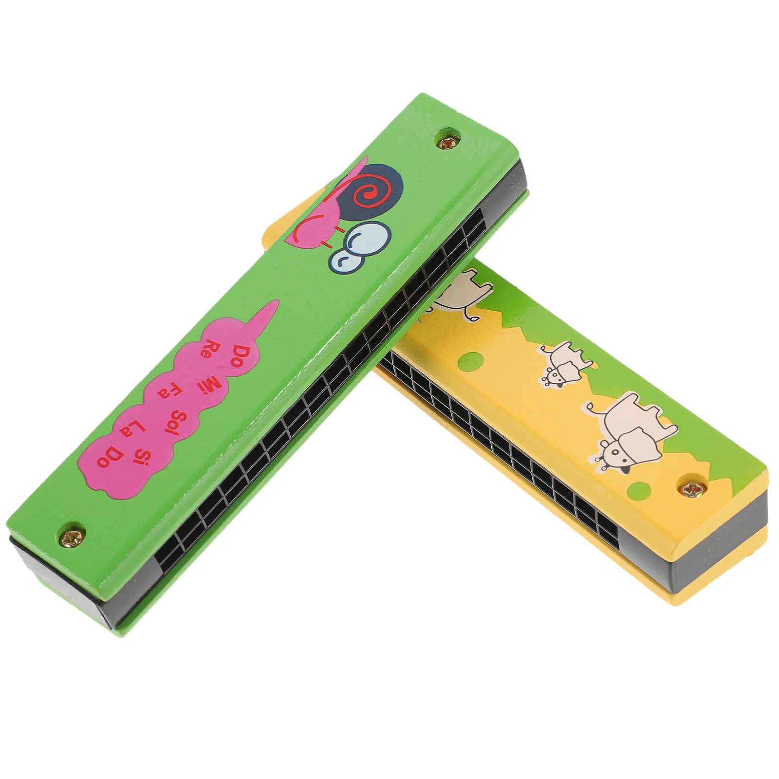 

Children's Harmonica Wood Harmonicas for Adults Beginner Music Instruments 16 Holes Musical