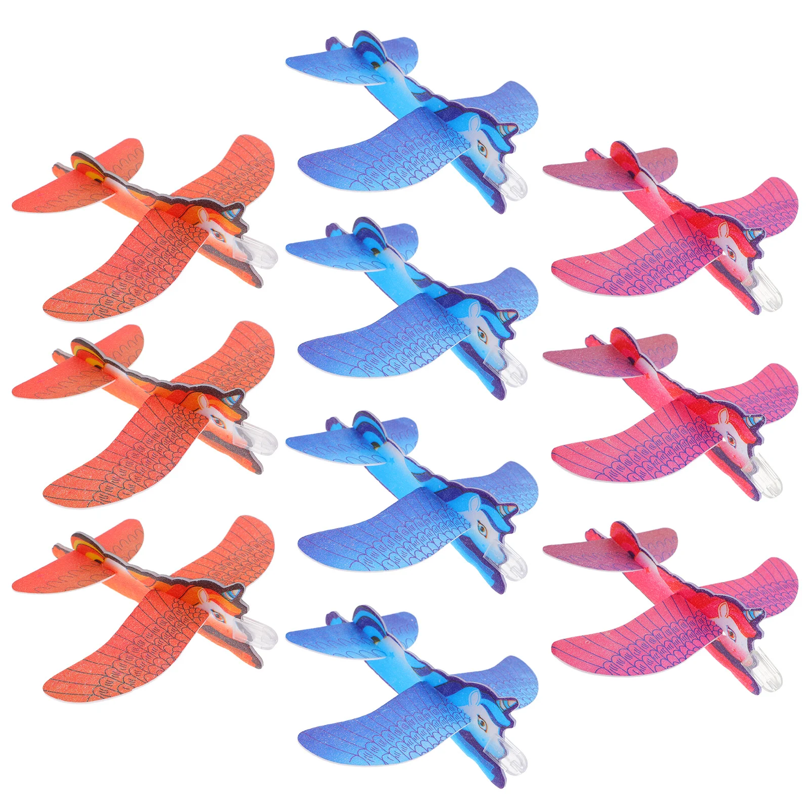 

Unicorn Plane Airplane Party Decorations Toy Planes Classroom Toys Kids Educational Plaything Flying Gliders