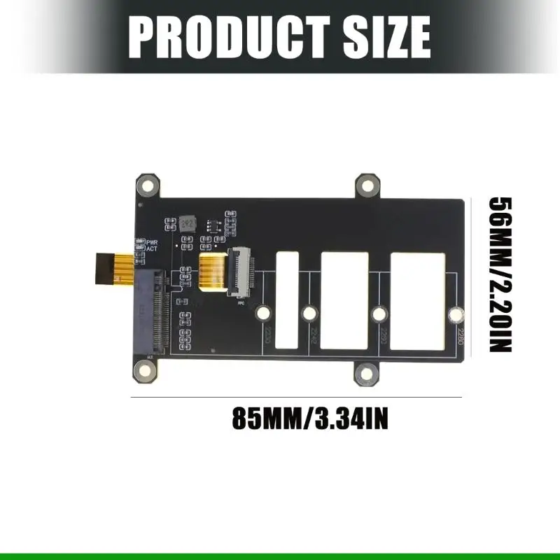 2230 2242 2280 싱글 보드용 U55C PCIE-M.2 NVME 스토리지 확장 선택