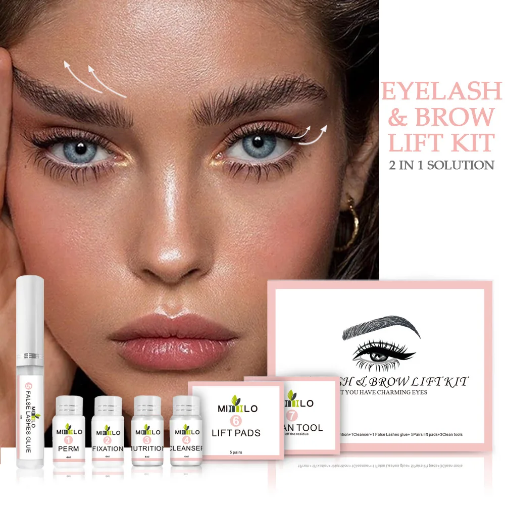 Lash Lift Kit For Beginners Eyelash Perm Set Lash Curling Eyelash Enhancer Eyelash Lifting Kit Brow Kit Make Up Tools 1PCS