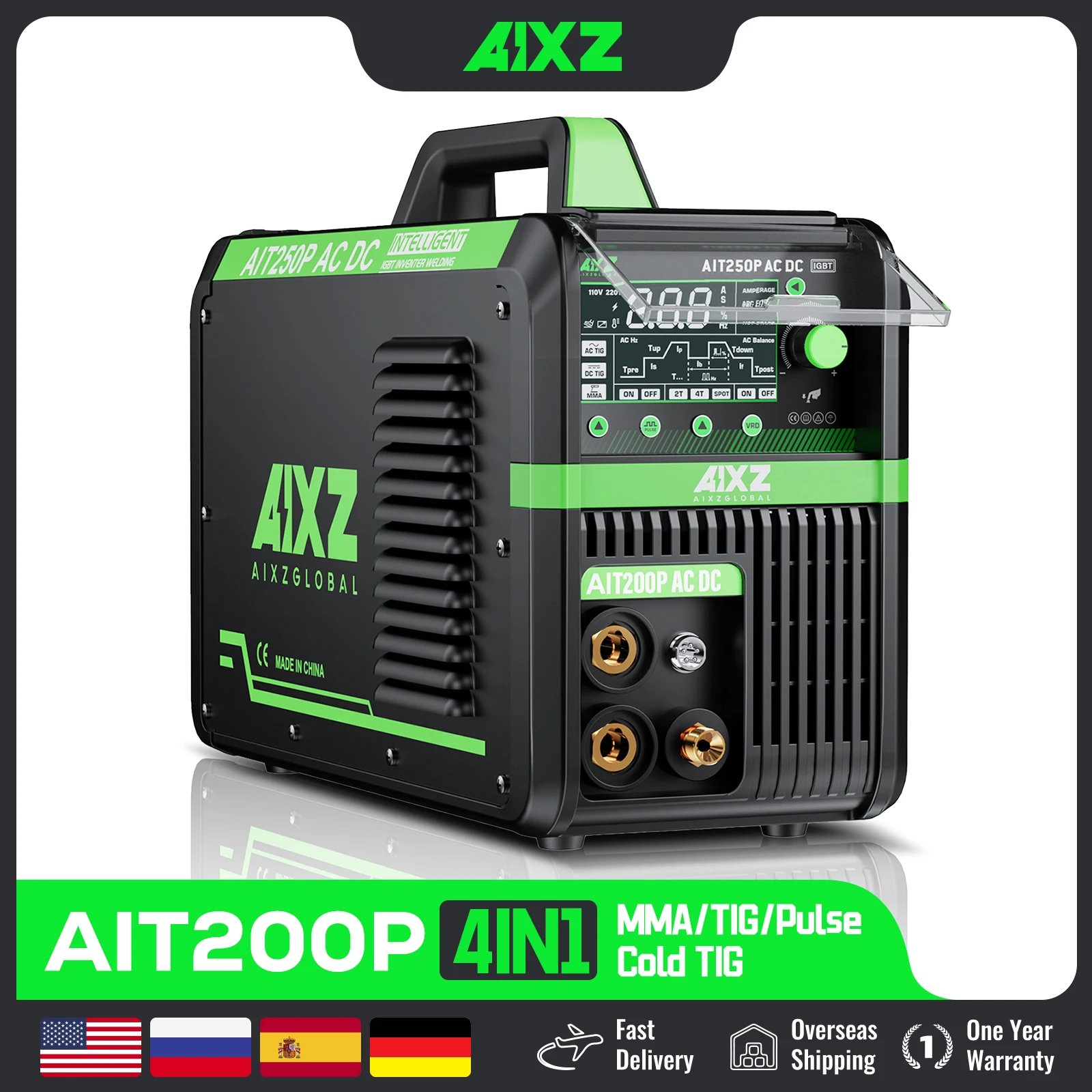 Welding Machine 4 in 1 HF TIG AC DC Welder