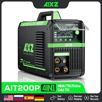 AIXZ 4 in 1 Welding Machine  HF TIG AC DC Welder With Pulse IGBT Inverter MMA Spot TIG Aluminum Cold TIG Welder AIT200P 1
