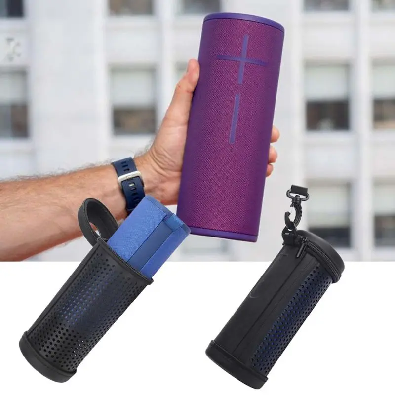 Funda De Silicona Protectora Para Altavoz UE Megaboom 3 - Con Mosquetón, Anticaídas, Ligera Y Compacta, Ideal Para Transporte En Viajes O Actividades Al Aire Libre