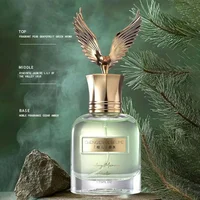 Spray de parfum de luxe Ocean Woody Notes, parfum Oud frais propre pour femmes, brume de parfum de bois d'agar de cipprès en forme d'aigle pour hommes, longue durée 2