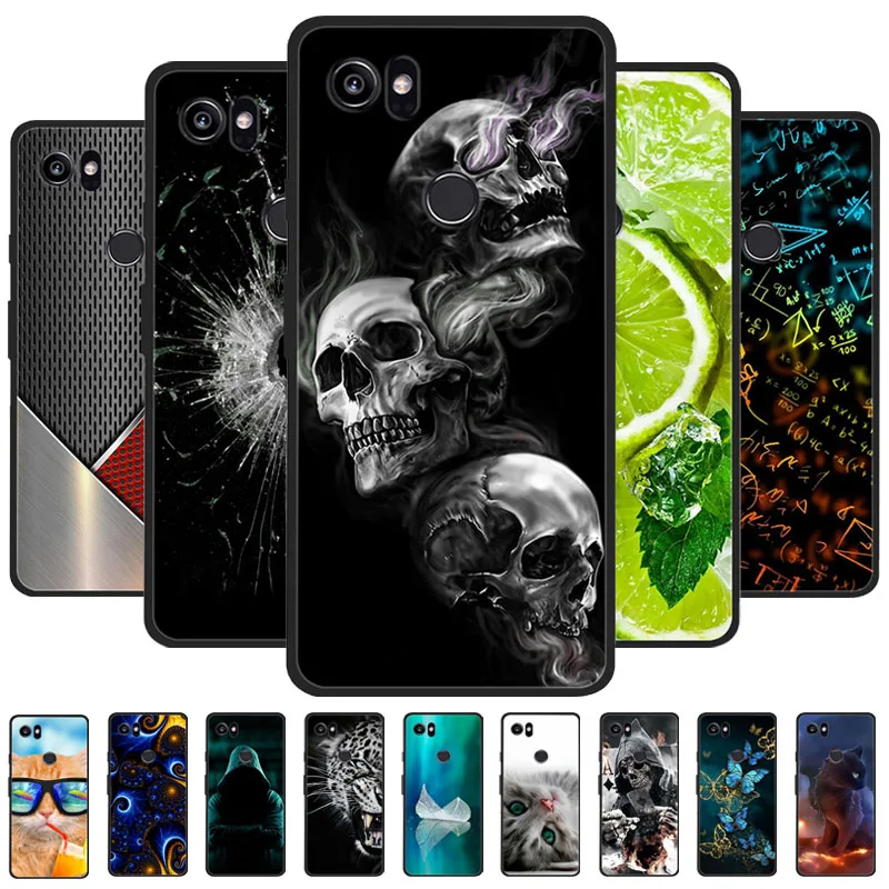 Premium Black Soft Silicone TPU Protective Phone Case Cover - Sleek Bumper Design