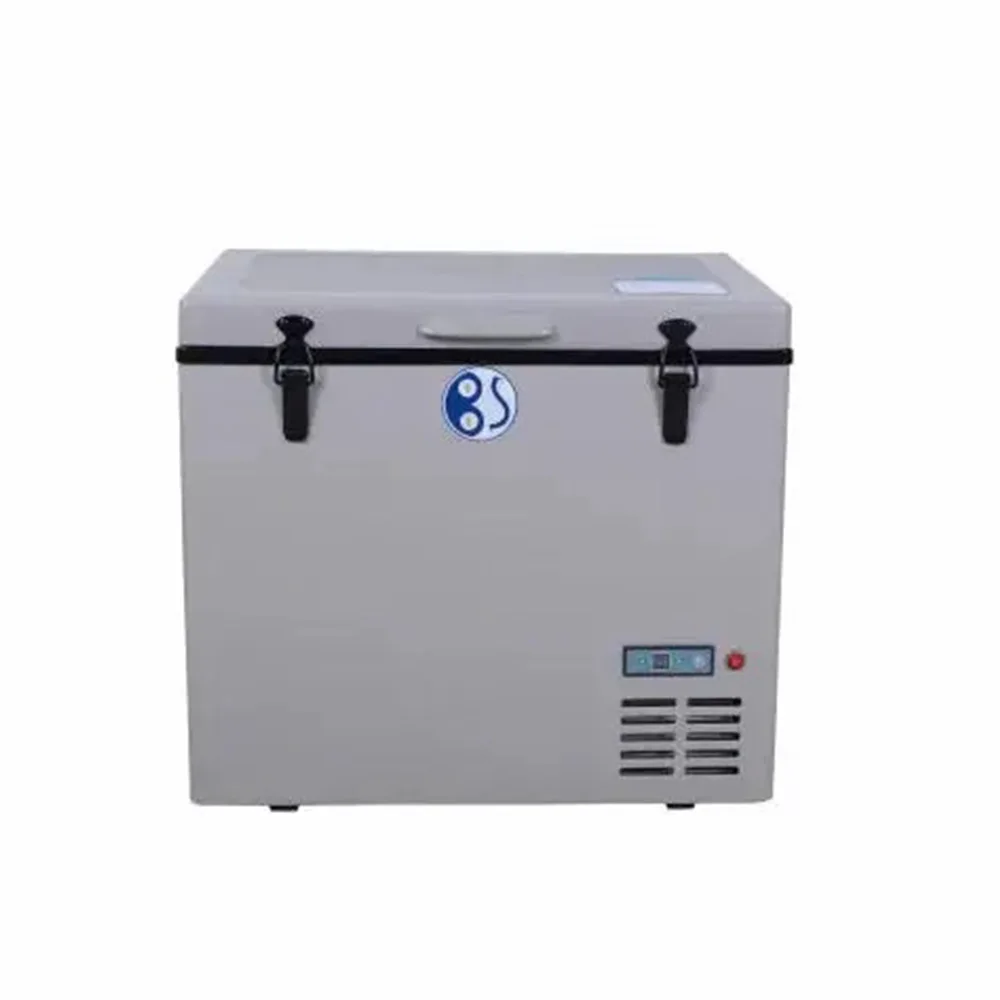 Russian Federation Free Shipping Portable freezer AC/DC compressor fridge icebox chamber insulin cooler box 60L