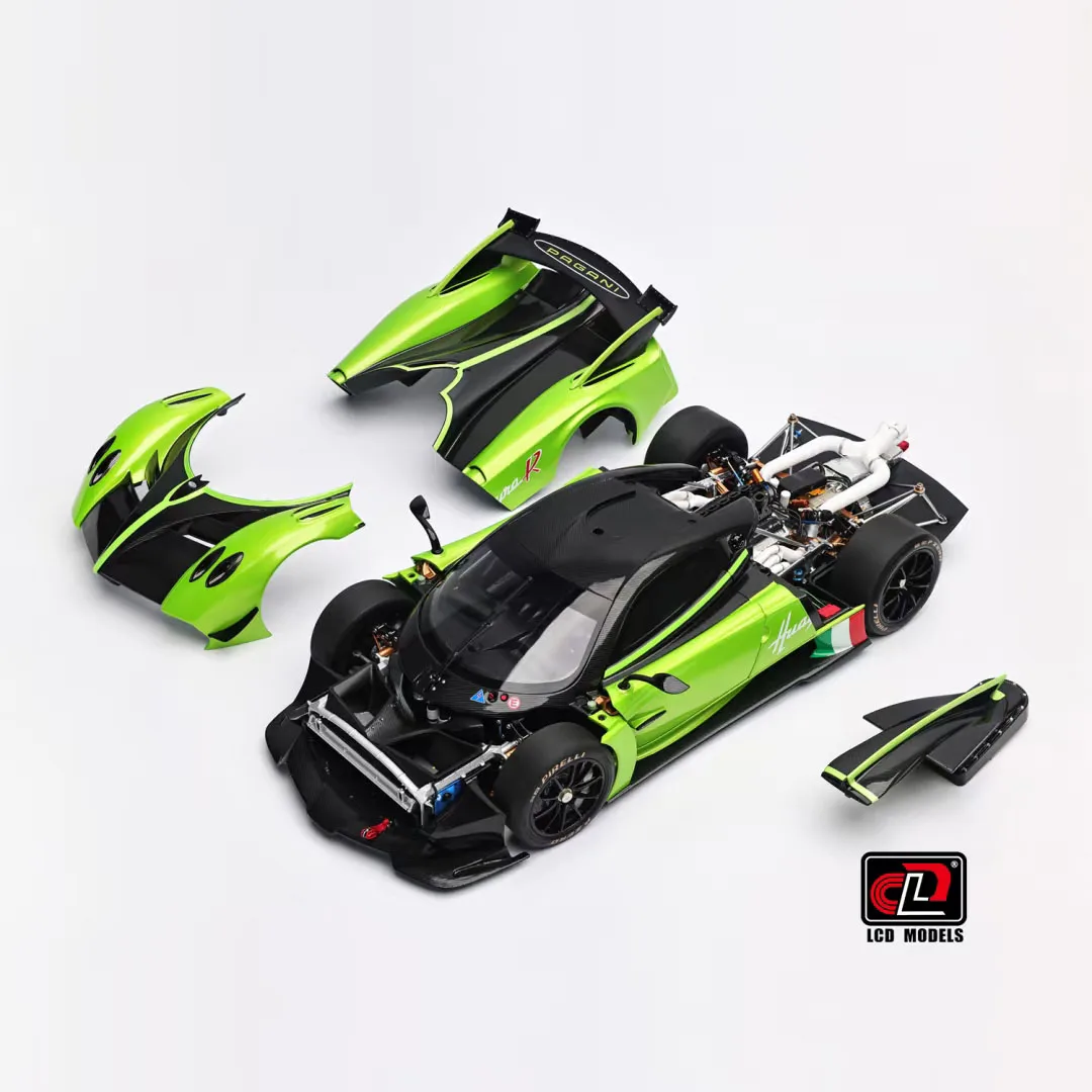 New LCD 1/18 Pagani Huayra R Car Model Full Open Alloy