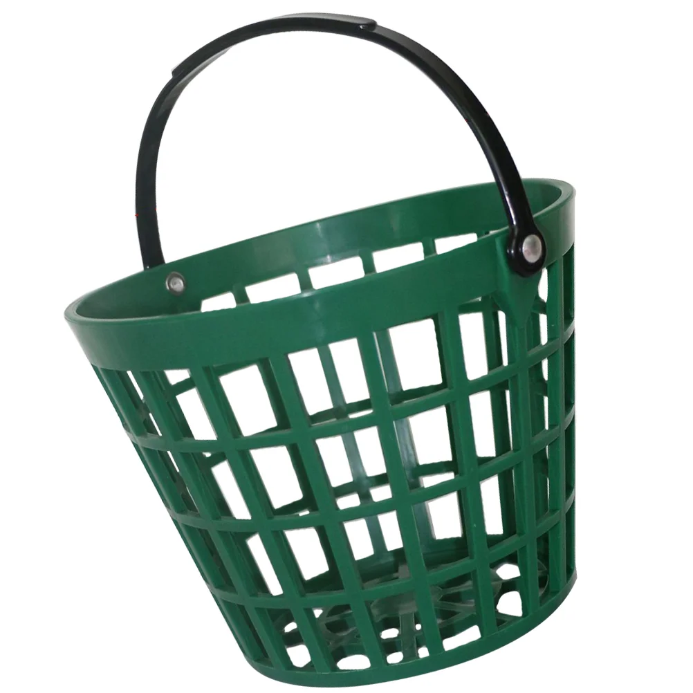 Portable Golfball Storage Container Golf Pick Up Basket Fitness Balls Outdoor Sports Supply Plastic Baskets Golfs