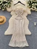 SINGREINY Senior Elegant Strap Dress Strapless Zipper Sequins Shinny Sundress Ruched Sheath Split Chic Women Evening Party Dress 2