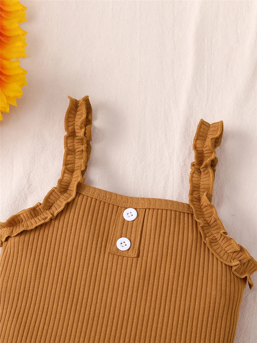 3 قطعة الملابس مجموعة ل طفلة 3-18 أشهر أكمام الصلب...